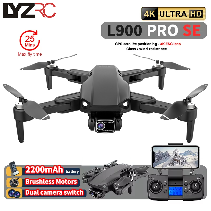 L900 Pro SE MAX GPS Drone 4K P - Drone Gps Module 评论和价格