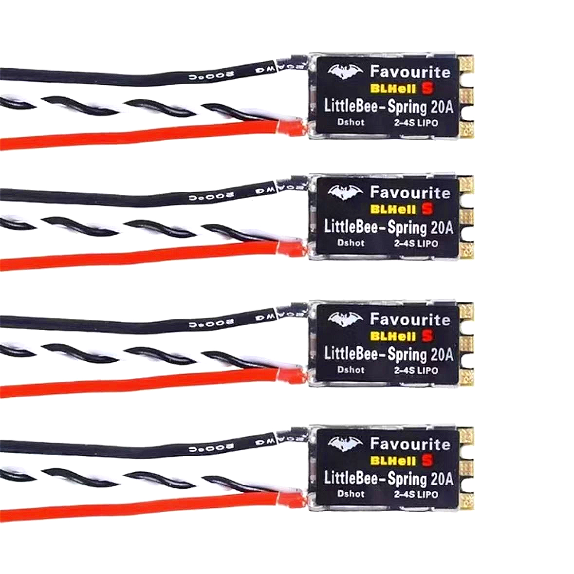 4Pcs LITTLEBEE BLHeli-s FVT Li - Drone Power Distribution Board 评论和价格