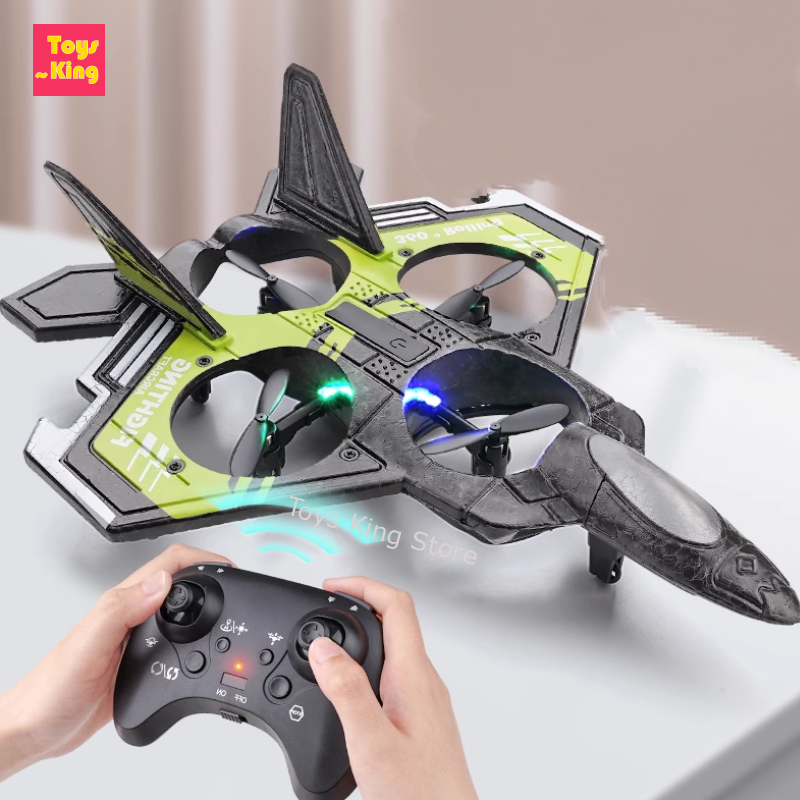 S98 RC Foam Stunt Aircraft Toy - Drone Led Light 评论和价格