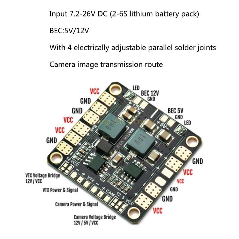 M5TD Matek Mini Power Hub Powe - Drone Power Distribution Board 评论和价格