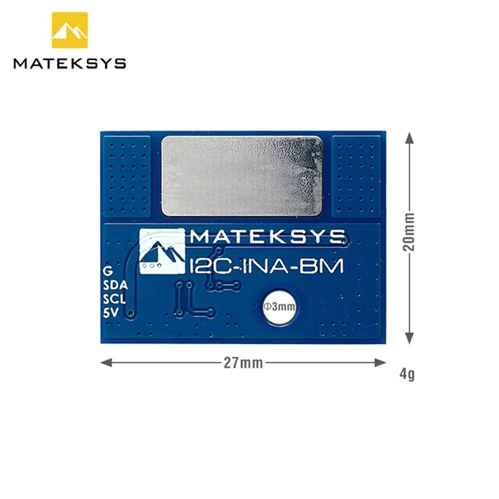 MATEK Mateksys I2C-INA-BM ULTR - Drone Power Distribution Board 评论和价格