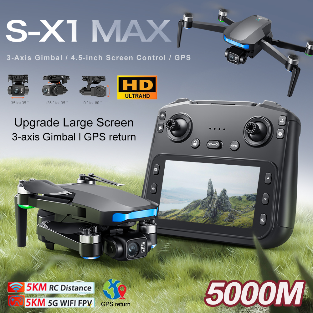 New S-X1 MAX Drone GPS 8K Prof - Drone Gps Module 评论和价格