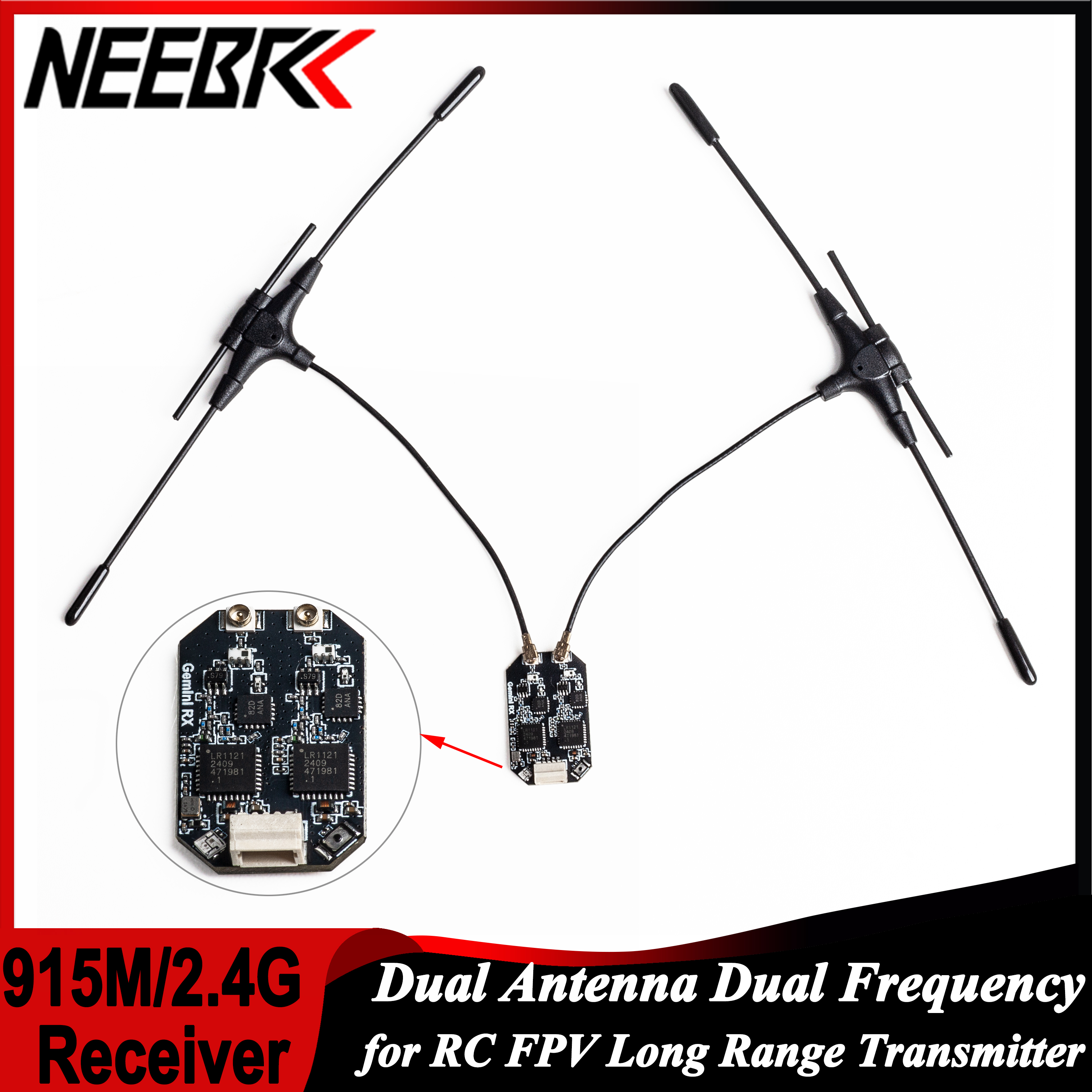 ELRS 915MHz/2.4GHz Gemini Dual - Drone Antenna 评论和价格