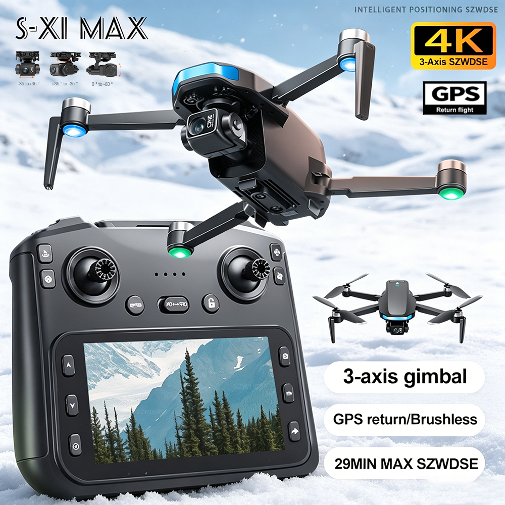 New S-X1 MAX Drone GPS 8K Prof - Drone Gps Module 评论和价格